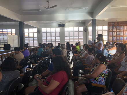 Câmara em apoio à criação do Projeto Rede Mulher.